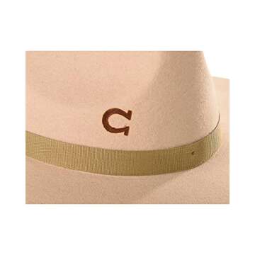 Stylish Charlie 1 Horse Women's Silver Belly Fedora