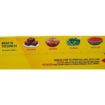 Glad Cling Wrap 300 Square Ft. Roll (Pack of 2)