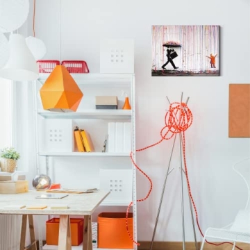 Banksy Graffiti Canvas Print for Unique Home Decor