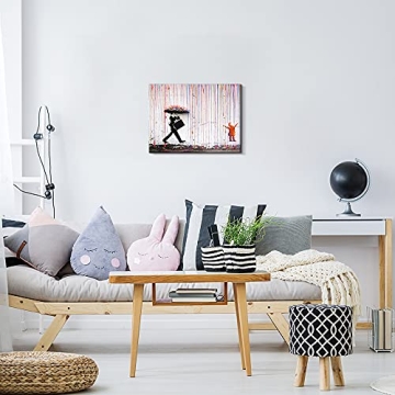 Banksy Graffiti Canvas Print for Unique Home Decor