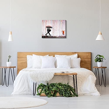 Banksy Graffiti Canvas Print for Unique Home Decor