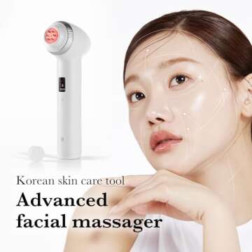 Medicube Age-R Ultra Tune 40.68 | High-tech 2 in 1 skin care tool - Skin elasticity, Line care, Radiance, Korean facial tools