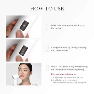 Medicube Age-R Ultra Tune 40.68 | High-tech 2 in 1 skin care tool - Skin elasticity, Line care, Radiance, Korean facial tools