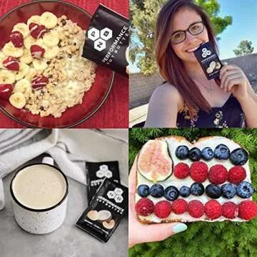 Performance Nut Butter Macadamia, Coconut & Cashew Keto Friendly Whole 30 Approved Food | Healthy Fat Bomb Packets - Paleo & Vegan Low Carb Snacks, Perfect Ketogenic Diet Foods - No Sugar Added Snack (Original, 10 Individual Packets)