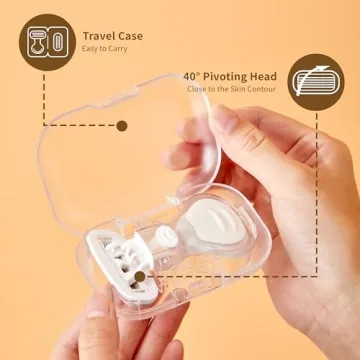 BeautyGlow Mini Razors for Smooth Travel Shaving