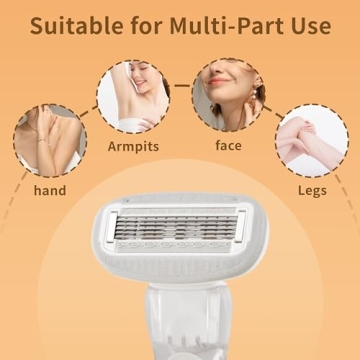 BeautyGlow Mini Razors for Smooth Travel Shaving