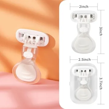 BeautyGlow Mini Razors for Smooth Travel Shaving