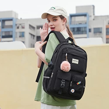 Big Student Laptop Backpack for Girls & Teens