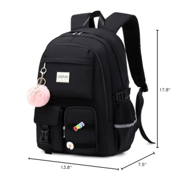 Big Student Laptop Backpack for Girls & Teens