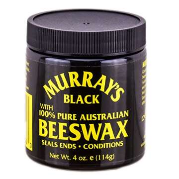 Murray's Beeswax, Black, 4 Ounce