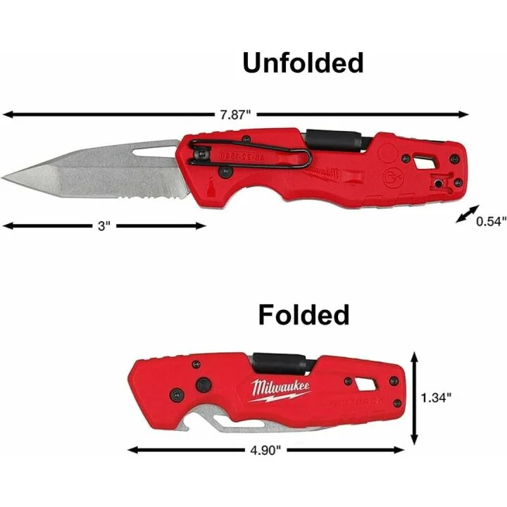 Milwaukee FASTBACK Folding Utility Knife - Versatile!