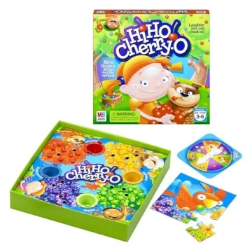 Hi Ho Cherry-O Board Game for Kids, Ages 3+