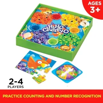 Hi Ho Cherry-O Board Game for Kids, Ages 3+