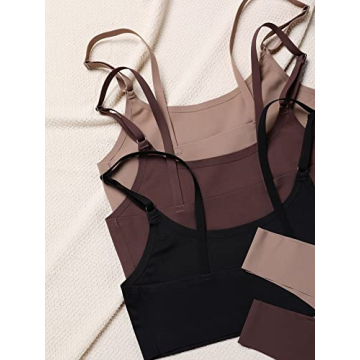 Floerns Seamless Bralette & Panty Set - 6-Piece Comfort Wear