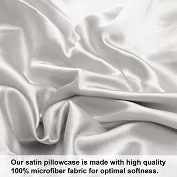 Luxurious NTBAY Satin Body Pillowcase for Hair and Skin