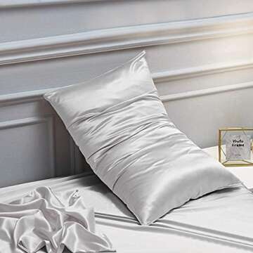 Luxurious NTBAY Satin Body Pillowcase for Hair and Skin