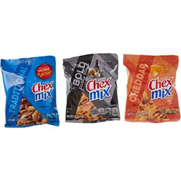 Chex Mix Classics Snack Mix, 1.75 Ounce (Pack of 30)