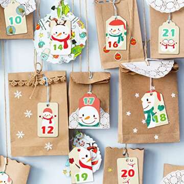 120 Pieces Wooden Tags Unfinished Wood Cutouts with Hole Blank Wood Ornament Hanging Tags Basket Label for Storage Bin 100th Day of School Gifts for St. Patrick's Day Decor DIY Craft Label