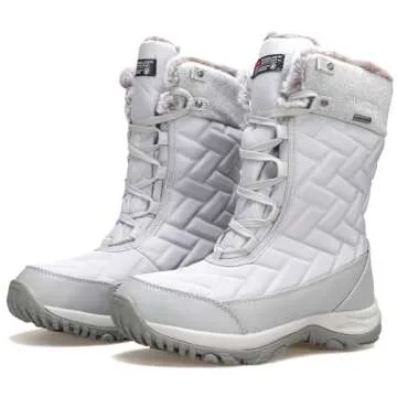 HUMTTO Women's Waterproof Winter Snow Boots For You