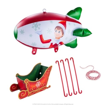 Elf on the Shelf Peppermint Blimp Ride - 20th Anniversary Edition