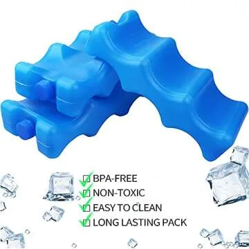ISUSSER Reusable Ice Packs for Breastfeeding Moms