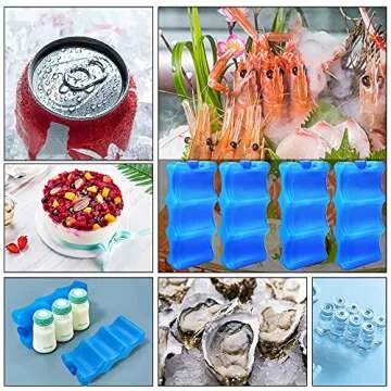 ISUSSER Reusable Ice Packs for Breastfeeding Moms