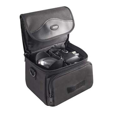 Panasonic Lumix DC-FZ80 Digital Camera, 32GB SDHC Memory Card, 2 Spare Batteries, DSLR Camera Bag, Ritz Gear Cleaning Kit, Tripod and Accessory Bundle