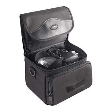 Panasonic Lumix DC-FZ80 Digital Camera, 32GB SDHC Memory Card, 2 Spare Batteries, DSLR Camera Bag, Ritz Gear Cleaning Kit, Tripod and Accessory Bundle