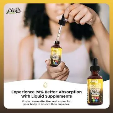 Clean Nutra Organic Maca Root Drops for Wellness Support