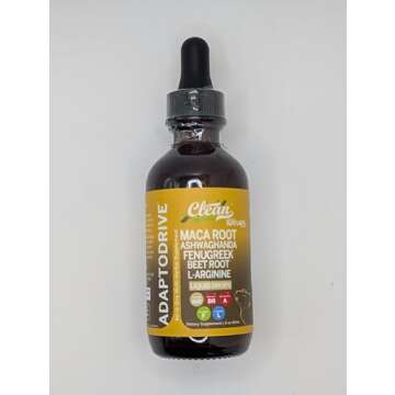 Clean Nutra Organic Maca Root Drops for Wellness Support