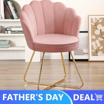 Furnimart Velvet Shell Accent Chair for Stylish Comfort
