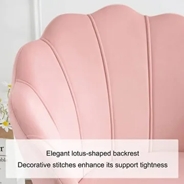 Furnimart Velvet Shell Accent Chair for Stylish Comfort