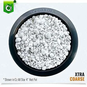 Organic Perlite - Made in USA for Indoor/Outdoor Plants & Organic Gardens - Horticultural Soil Amendment Additive Conditioner Grow Media for Succulents • Orchids and More! (8 Liters Premium Grade)