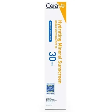 CeraVe 100% Mineral Sunscreen SPF 30 for Healthy Skin