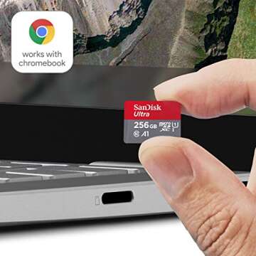 SanDisk 256GB Ultra microSD Card for Chromebooks