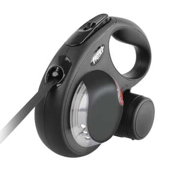 FLEXI Multi Box – Add on Retractable Leashes, Poop Bag Dispenser, Dog Treat Holder for Training, Multipurpose Box, Black