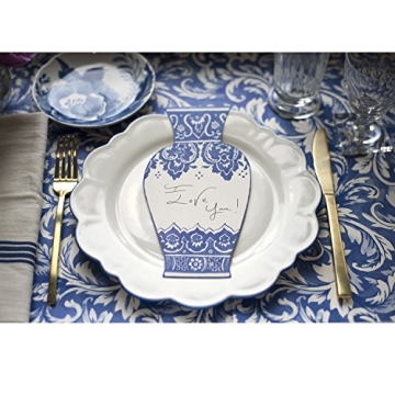 Stylish Hester & Cook China Blue Vase for Elegant Decor