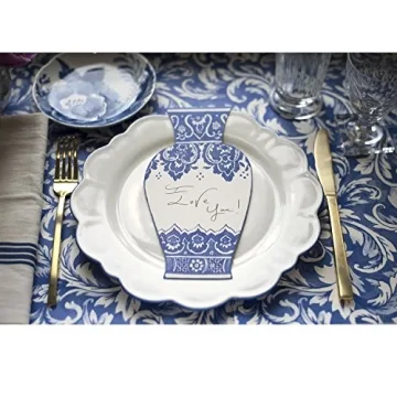 Stylish Hester & Cook China Blue Vase for Elegant Decor