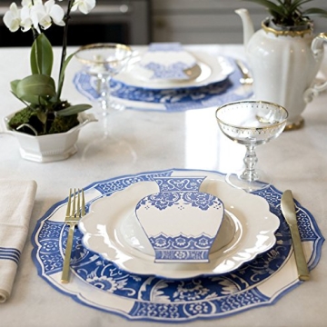 Stylish Hester & Cook China Blue Vase for Elegant Decor