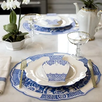 Stylish Hester & Cook China Blue Vase for Elegant Decor