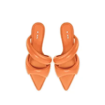 JW PEI Sara Mule Heeled Sandals - Chic Sustainable Fashion