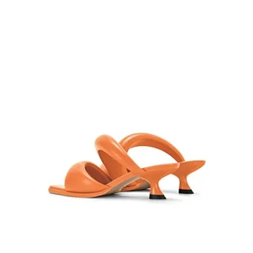 JW PEI Sara Mule Heeled Sandals - Chic Sustainable Fashion