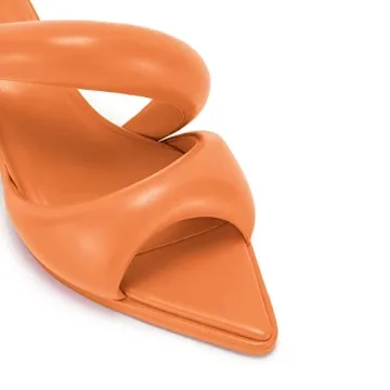 JW PEI Sara Mule Heeled Sandals - Chic Sustainable Fashion