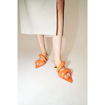 JW PEI Sara Mule Heeled Sandals - Chic Sustainable Fashion