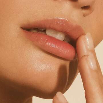 True Botanicals Moisture Lock Glossy Lip Balm | Hyaluronic Acid & Pomegranate for Dry, Aging Lips | Dermatologist Tested, All Natural, Vegan, Clinically Proven | Original/Clear | 0.14 oz / 4 g