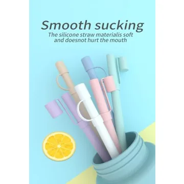 Premium 12 Inch Silicone Straws for Stanley Owala Tumblers