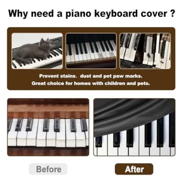 Explore Land 88 Key Waterproof Piano Dust Cover
