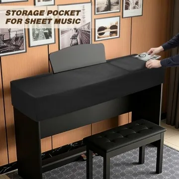 Explore Land 88 Key Waterproof Piano Dust Cover