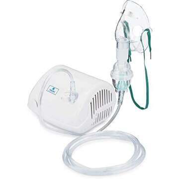 Nebulizer Machine for Adults Kids,Portable Nebulizer, Jet Nebulizers Personal Steam Inhaler Cool Mis...