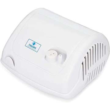 Nebulizer Machine for Adults Kids,Portable Nebulizer, Jet Nebulizers Personal Steam Inhaler Cool Mist Compressor System Truneb Carry Bag